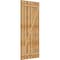 Ekena Millwork Spaced Board-n-Batten Shutters w/Z-Bar, Rough Sawn Western Red Cedar, 34 3/4W x 75H, PR RBS06Z35X075RWR - alternate 4